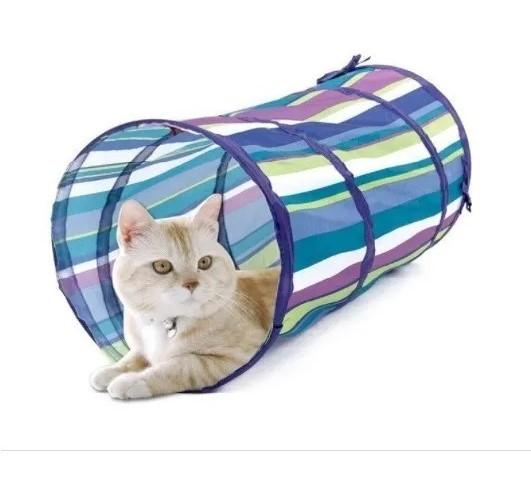 Juguete Tunel Simple Zootec Gatos Persa Siames