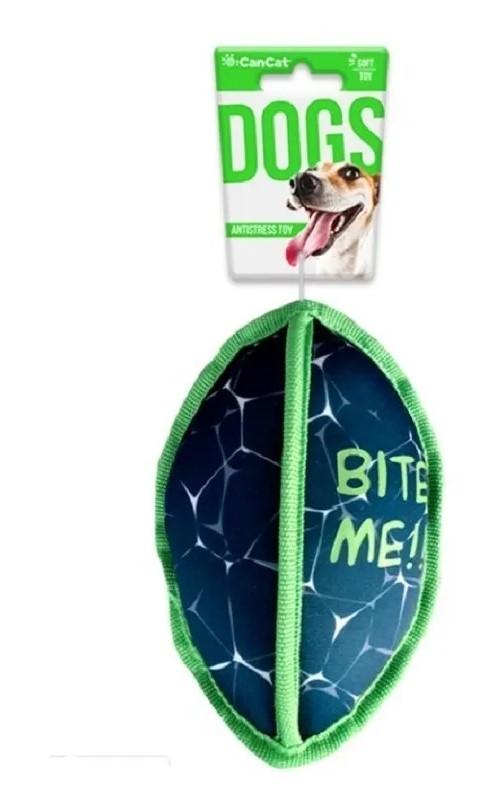 Pelota Juguete Rugby Soft Dogs Cachorros Perros CanCat
