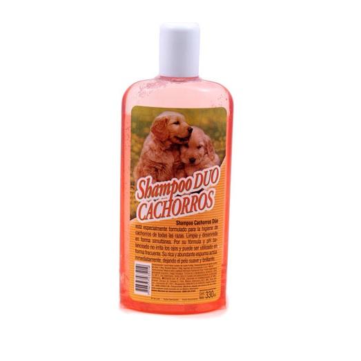 Shampoo Duo Para Cachorros 330ml Perros Mascotas Paul