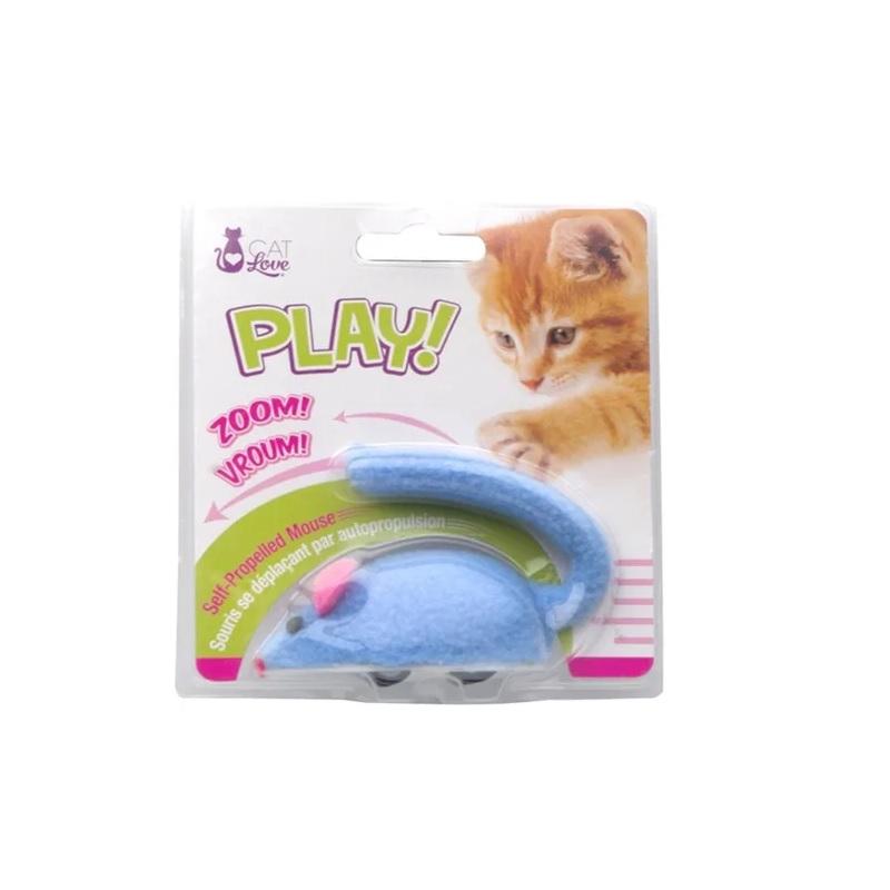Juguete Raton Autopropulsion Cat Love Gatos Persas Mascotas