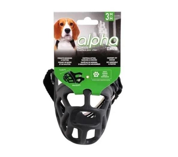Bozal Ajustable Canasta Alpha M Perros Cachorros Mascotas