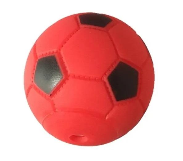 Juguete Pelota Futbol Vinilo 6cm Perros Cachorros Mascotas