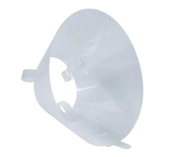 Collar Isabelino Plástico M Perros Cachorros Mascotas