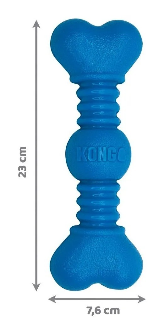 Juguete Hueso Kong Squeakstix Wigglerz Medium Perros Mascota