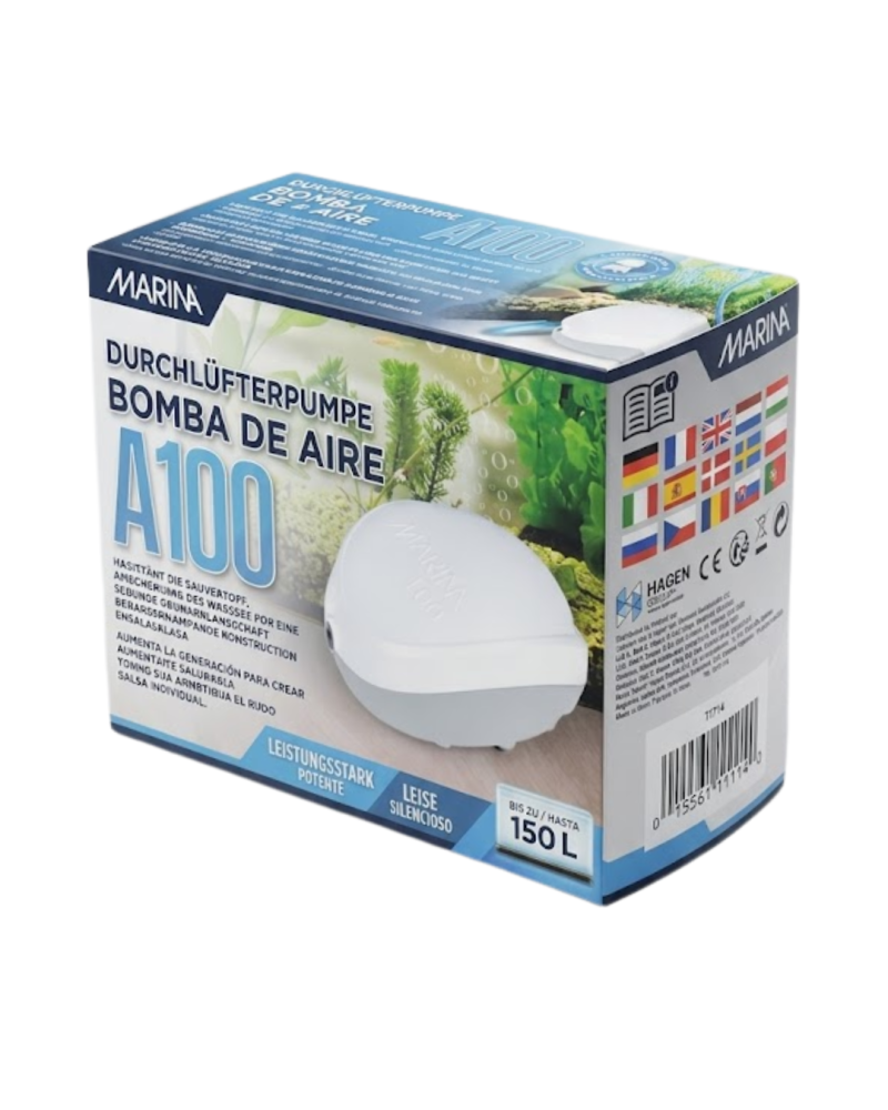 Aireador Bomba Marina A75 Pecera Acuario 100lt Agua