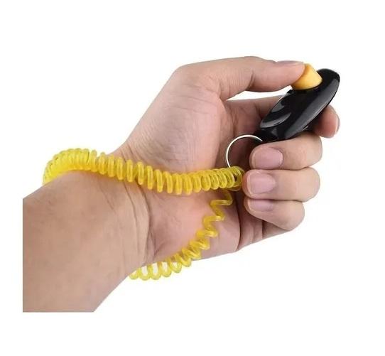 Clicker De Adiestramiento Llamador Perros Cachorros Mascotas