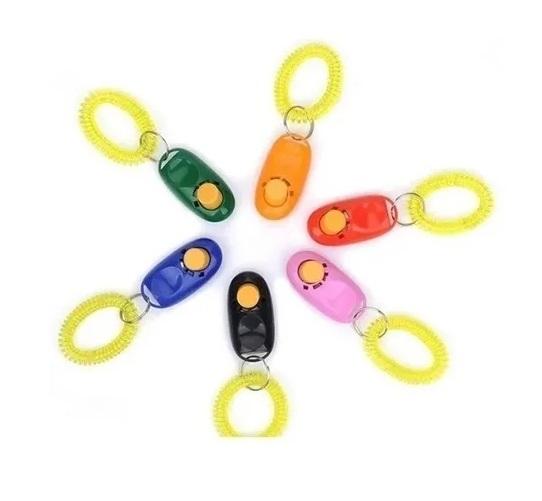 Clicker De Adiestramiento Llamador Perros Cachorros Mascotas