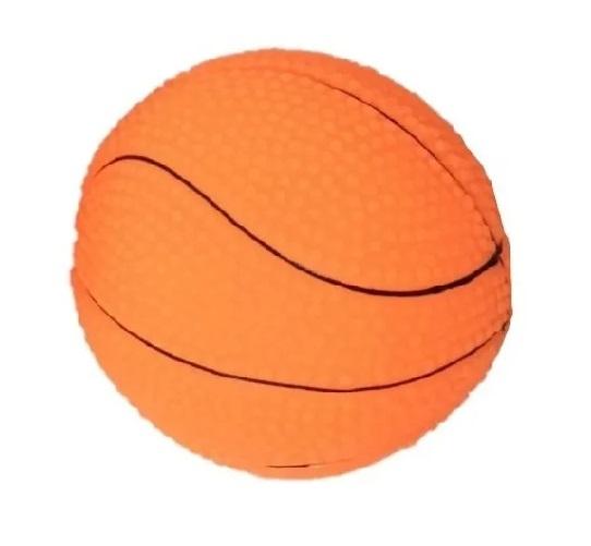 Juguete Pelota Basket Vinilo 6.5cm Perros Cachorros Mascotas