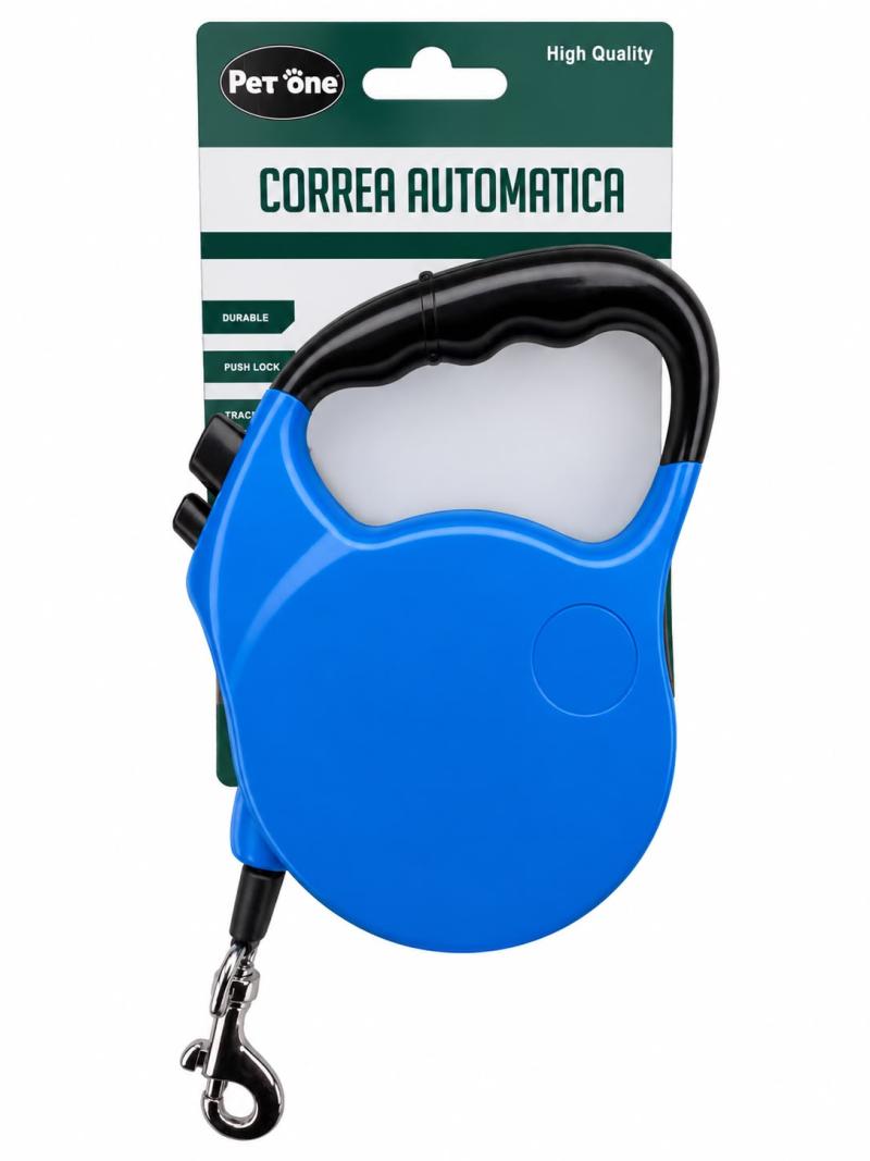 Correa Extensible Retractil 5m Perros Cachorros Mascotas