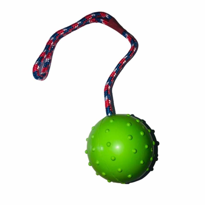 Juguete Pelota Puas C/soga Perros Cachorros Mascotas Trixie