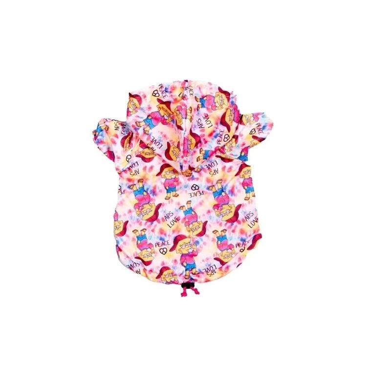 Piloto Impermeable Lisa Perros Cachorros Mascotas