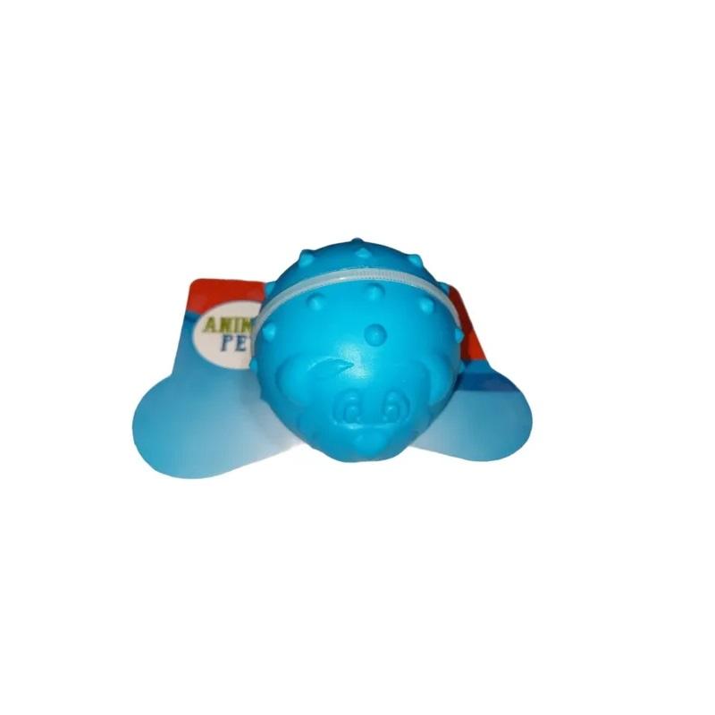 Juguete Pelota Hueca Flexible Perros Cachorros Mascotas