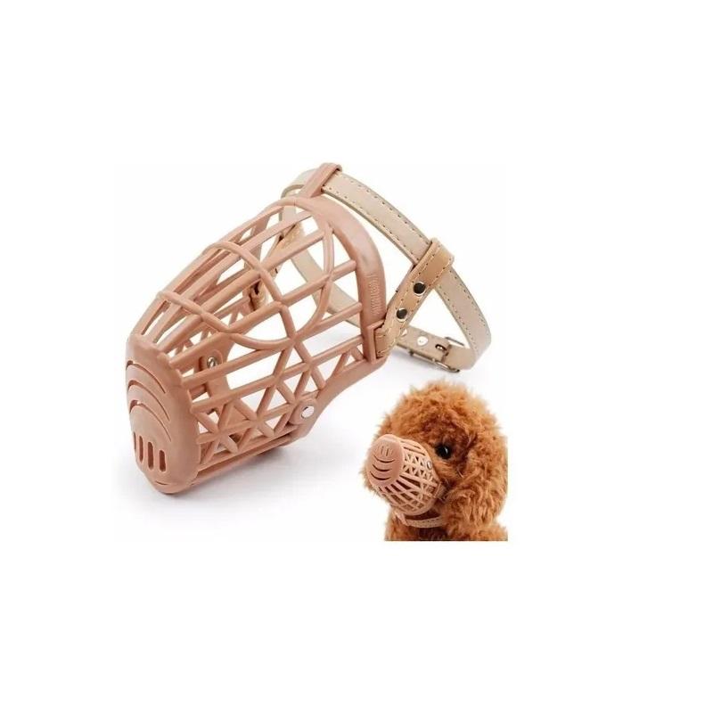 Bozal Plastico Canasta Xxs Brakko Perros Cachorros Mascotas