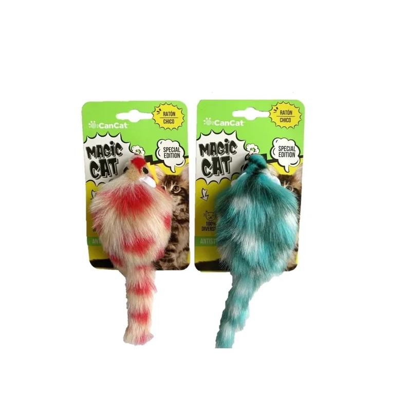 Juguete Peluche Raton Chico C/sonido Gatos Persa Siames