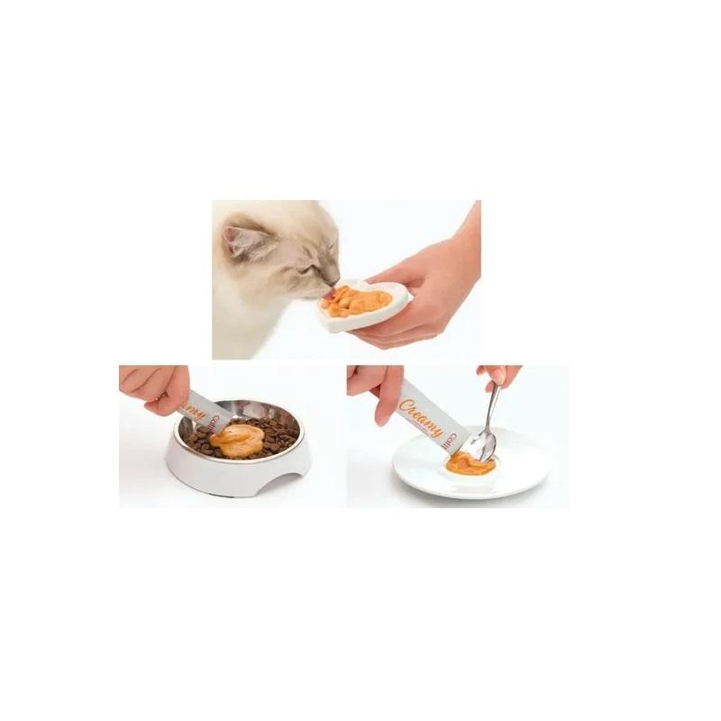 Snack Cremoso Catit Creamy 40gr Gatos Persa Siames Mascotas