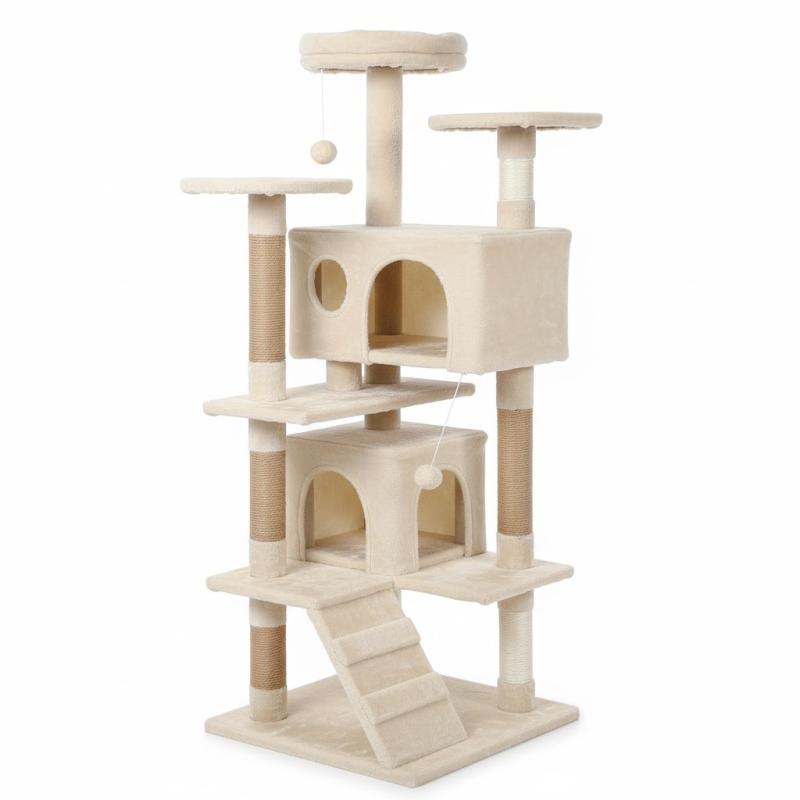 Rascador Poste Gimnasio Torre Pekin Para Gatos Mascotas