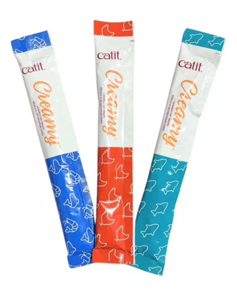 Catit Creamy Golosina Para Gatos 10gr X3u Surtidos