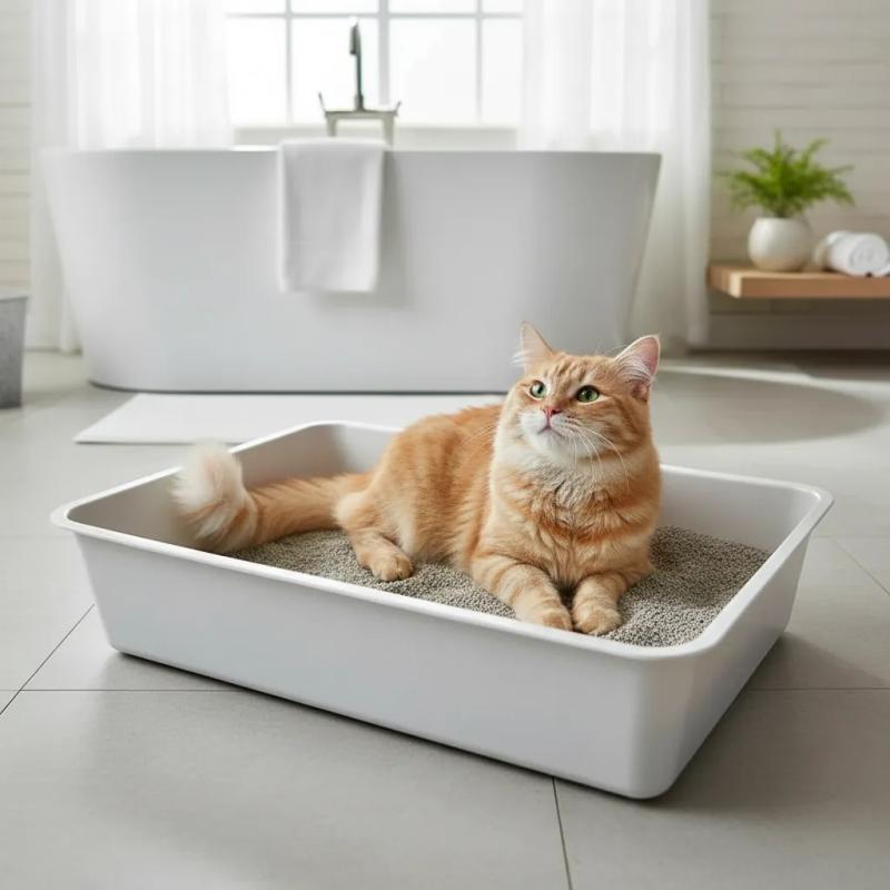 Litera Bandeja Sanitaria Plastica M Gatos Mascotas Persa