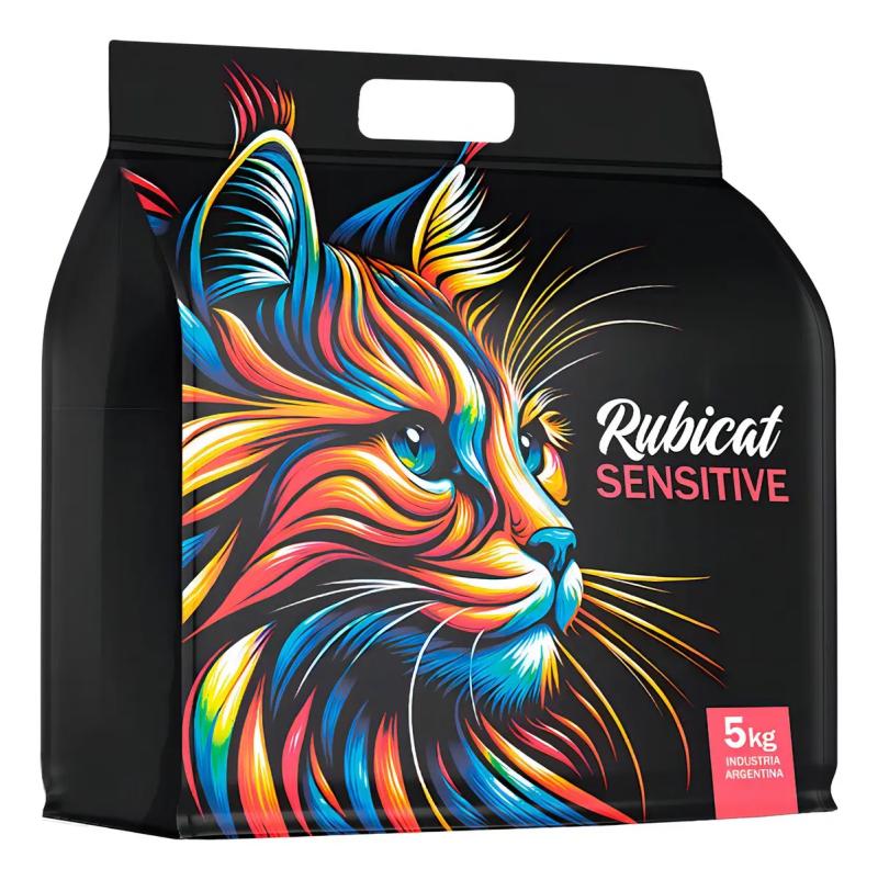 Piedritas Para Gatos Aglomerantes Rubicat Sensitive 5kg