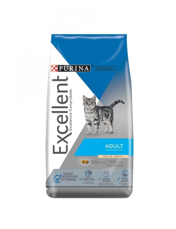 Alimento Excellent Gato Adulto 1Kg Gatos Siames Persa
