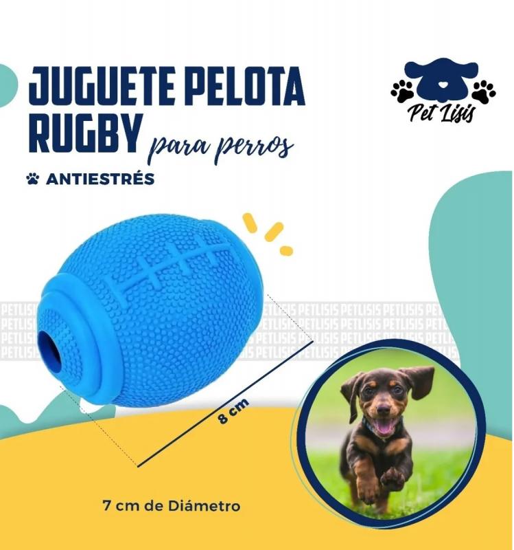 Juguete Pelota Rugby Trixie Snacks Perros Cachorros