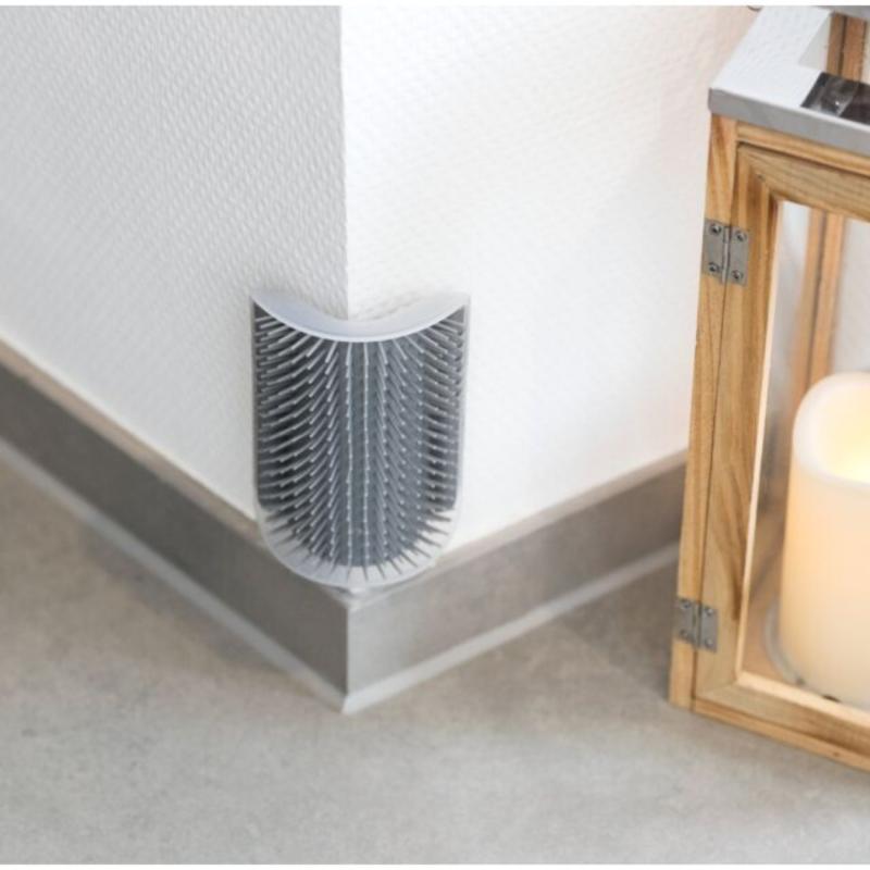 Rascador Cepillo Masaje Esquina Con Catnip Gatos Trixie