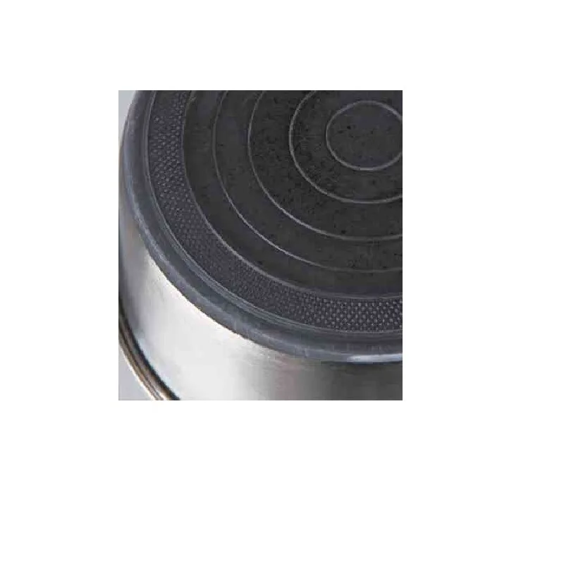 Comedero Acero Base De Caucho 0.5l Perros Cachorros Mascotas