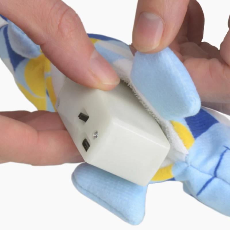Juguete Peluche Pez Electronico para Gatos Azul Catit