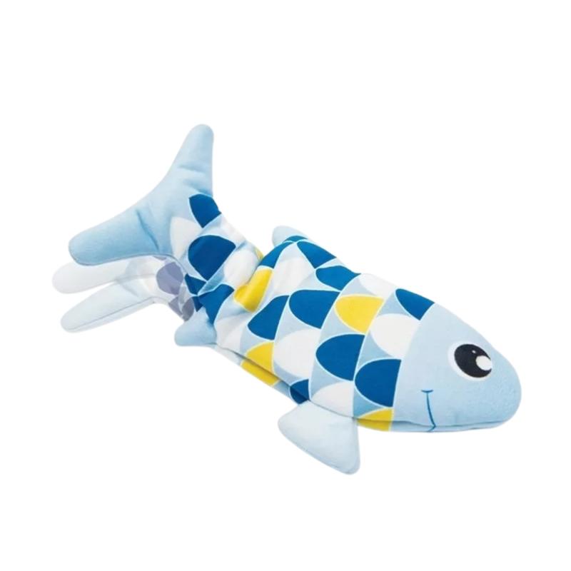 Juguete Peluche Pez Electronico para Gatos Azul Catit