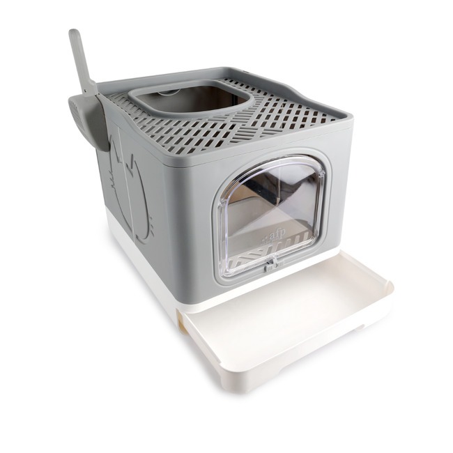 Litera Bandeja Sanitaria Cerrada Extraible Go Fresh Afp Gato