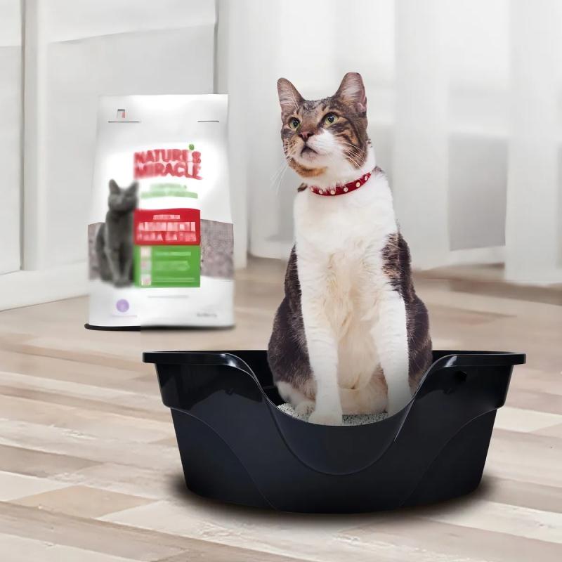 Piedra Natures Miracle Lavanda 2kg Aglomerante Biodegradable