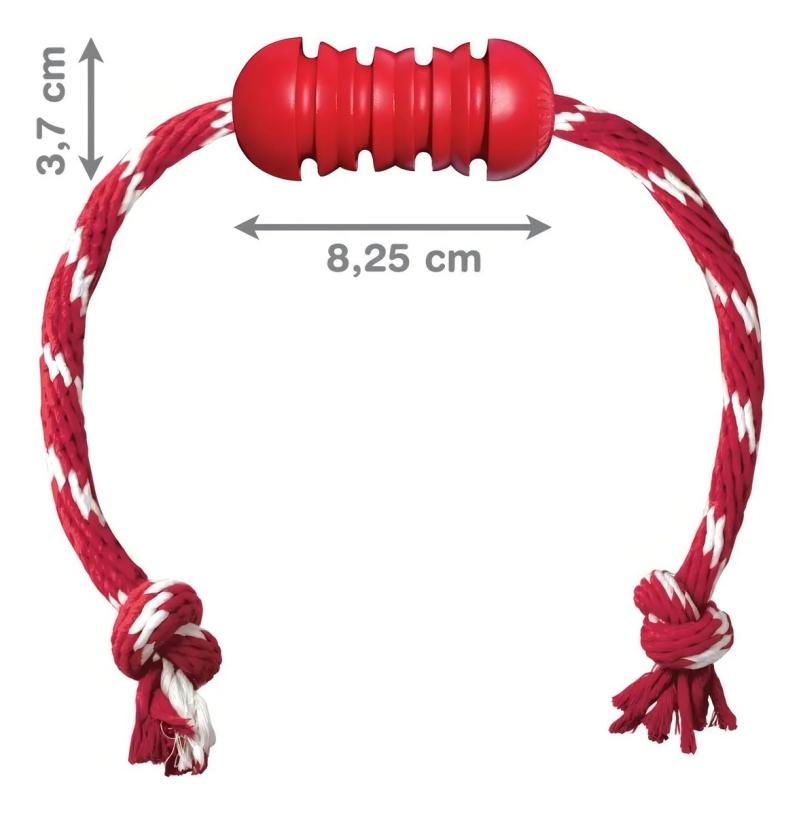 Juguete Para Perro Mordillo Con Soga Classic Small Kong