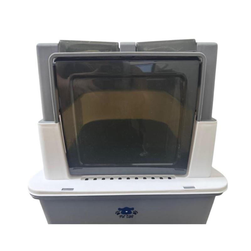 Litera Bandeja Cerrada Elisa Arenero Sanitario Gato Petlisis