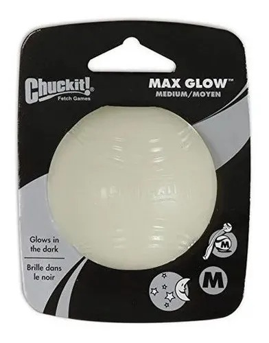 Juguete Pelota Max Glow Medium Chuckit Perros Mascotas