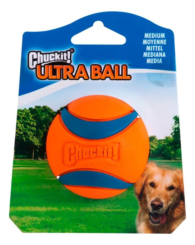 Juguete Pelota Ultra Ball Medium Chuckit Perros Mascotas
