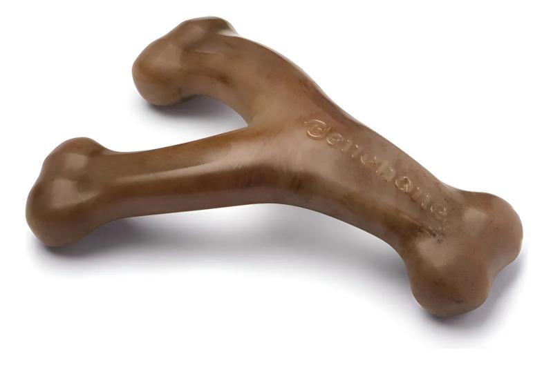 Hueso Masticable Benebone Wishbone Bacon Large Juguete Perro