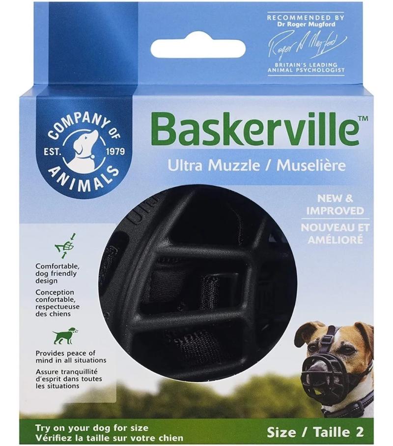 Bozal Ajustable Baskerville Ultra Muzzle Perro Talle 2