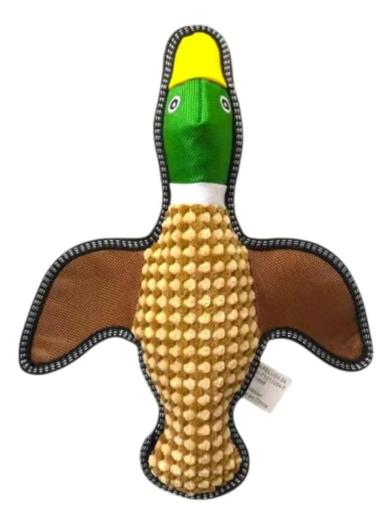 Juguete Para Perros Peluche Pato C/ Chifle Bp Mascotas