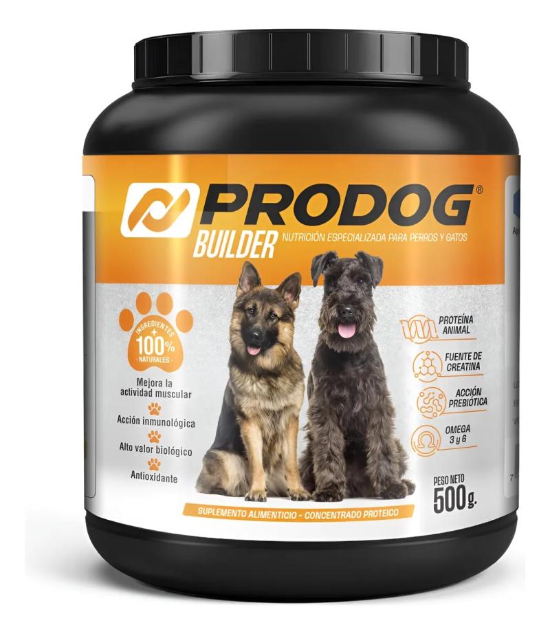 Sumplemento Proteina Prodog Builder 500gr Para Perros
