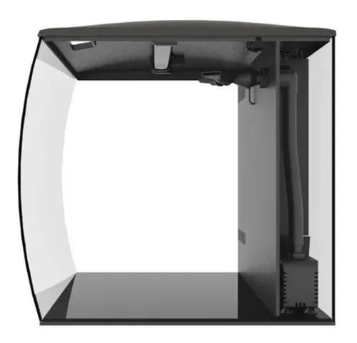 Acuario Pecera Fluval Flexpad 57l Frente Curvo Led Y Filtro