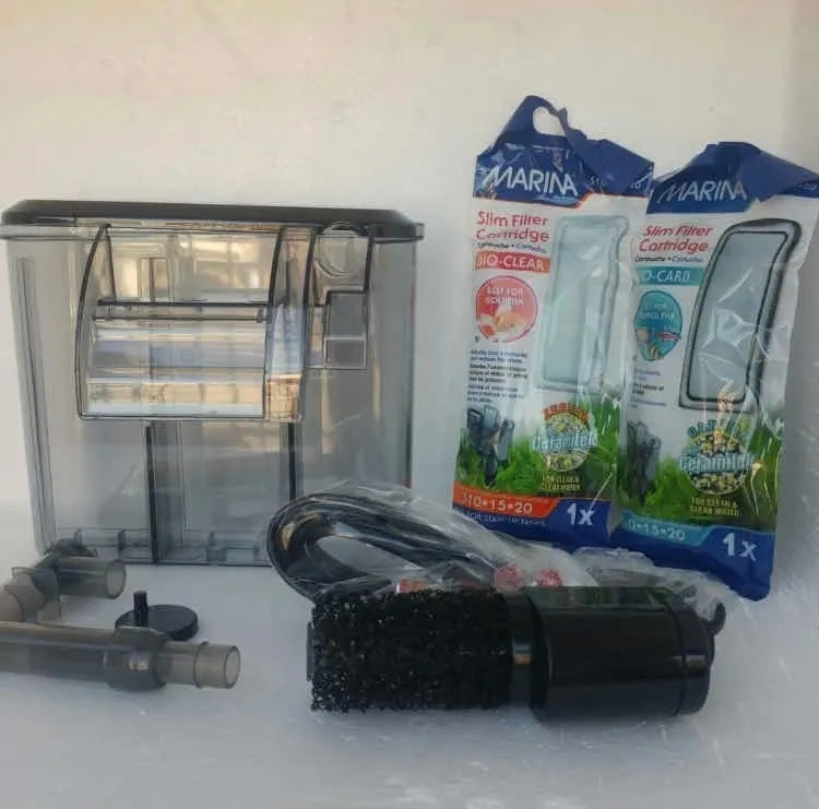 Filtro Cascada Exterior Acuario Pecera Marina Slim S10 38lt