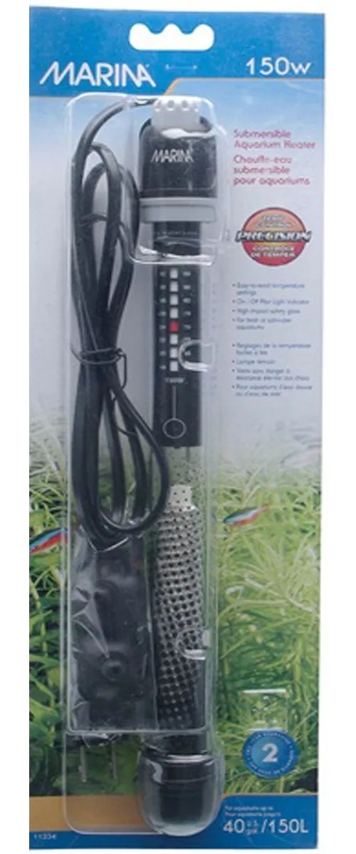 Calefactor De Agua Calentador Acuario Sumergible Marina 150w