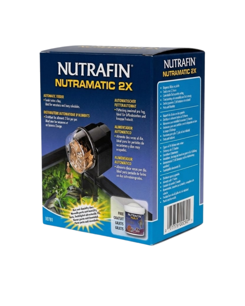 Alimentador Automático Peces Acuario Nutramatic 2x Nutrafin
