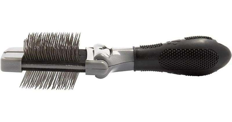 Cardina Cepillo Doble Furminator Perro Gato Pelo Suave Large