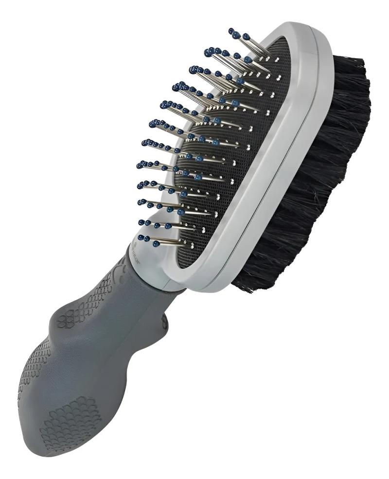 Cepillo Furminator Doble Pines Y Cerdas Perro Gato Mascotas