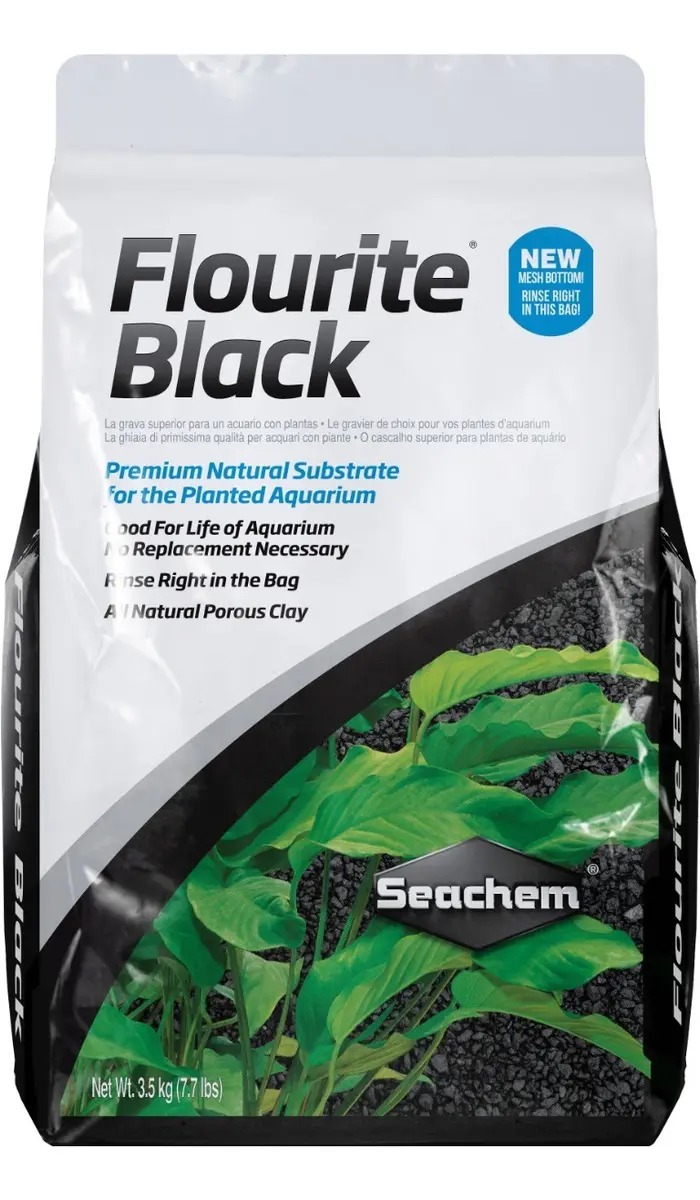 Seachem Grava Flourite Black 3.5 Kg Sustrato Fértil Plantado