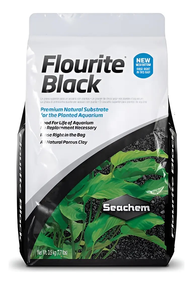 Sustrato Negro Flourite Black Seachem 7kg Acuarios Plantados