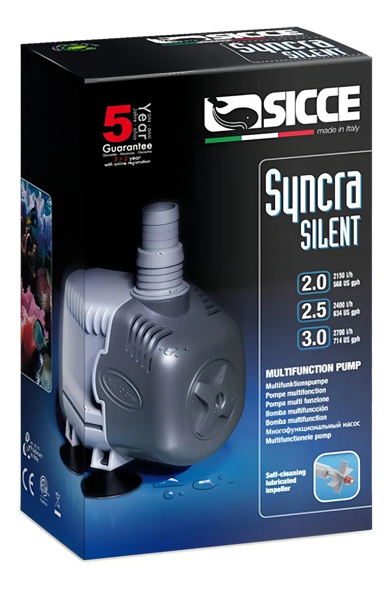 Bomba De Agua Syncra Silent 3.0 45w 2700lh Sumergible Pecera
