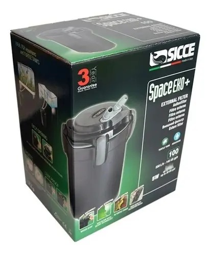 Filtro Externo Botellon Space Eko+ 100 5w Sicce Acuario