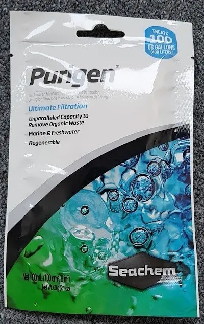 Filtro Purigen Quimico 100ml Reduce Amoniaco Acuario Seachem